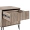 Manhattan Comfort DUMBO 2.0 Nightstand in Rustic Grey NS002-GY - alternate 9